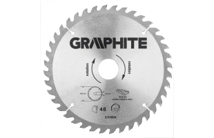 Disc ferastrau pe lemn. 190x30mm. 40 dinti. Graphite. image