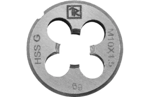 Плашка D-DRIVE М6х1.0.HSS.Ф25х9мм.Thorvik image