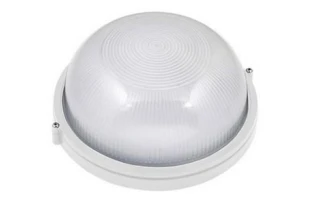 Corp de iluminat pe perete/tavan 'aluminiu' IP54. E27. 60W. alb HL905 image