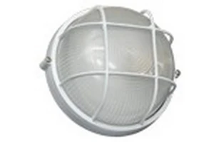 Corp de iluminat cu grilaj de protectie din aluminiu HL906 Horoz. IP54. E27. 60 W. Alb. image