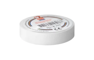 Banda izolatoare din PVC, 9,2 m, alba, Horoz image