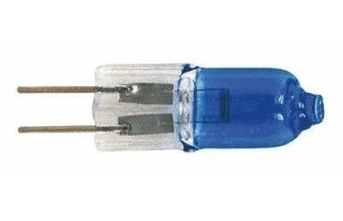 Bec halogen JC 20W. 12V. G4. 120Lm. albastra 'lumina alba' image