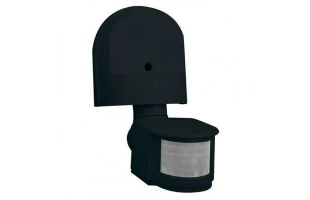 Senzor miscare, 180 grade, negru, IP44, Corona HL481 Horoz Electric image