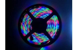 Banda LED WATERPROOF 35x28SMD. 1M/54LED. 5M RGB '6400K' HL540L image