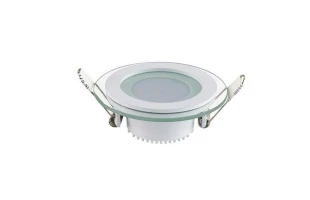 Spot incorporabil SMD LED. 6W. 480 Lm. 6400K. alb/sticla. HL687LG image