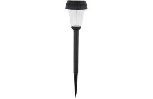 Lampa solara Pluton Horoz. 0.06 W. 1.5 Lm. 6400 K. IP44. Negru. 37 cm. image