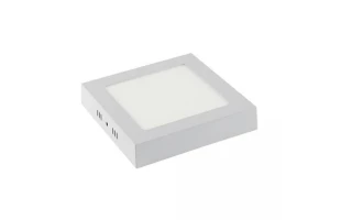 Plafoniera LED patrata, 12 W, 4200 K, 840 lm, alb, ARINA-12 Horoz image