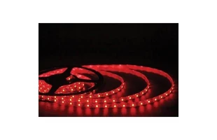 Banda LED Horoz. Rosu. 50 x 50 SMD. IP20. 12 V. 1 m/ 60 LED - 14.4 W. 864 Lm/m. 1 rola - 5 m. image