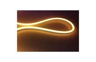 Banda NEOLED Horoz. Galben. 12 x 15 mm. 35 x 28 SMD. IP65. 5.5 W/m. 800 Lm/m. 2700 K. 120 grade. 1 rola - 100 m. image