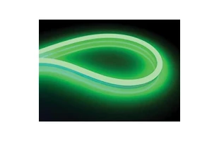 Banda NEOLED Horoz. Verde. 12 x 15 mm. 35 x 28 SMD. IP65. 5.5 W/m. 800 Lm/m. 120 grade. 1 rola - 100 m. image