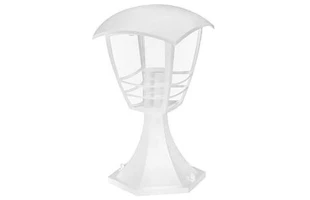 Felinar de gradina cu picior NAR Horoz. E27. 30 cm. IP44. Alb image