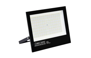 Proiector LED, 100 W, 8000 lm, 6400 K, IP65, negru, ASLAN-100 Horoz image