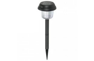 Lampa solara LED MARS Horoz. 0.06 W. 1.5 Lm. 6400 K. IP44. Metal/Plastic. Negru. 47 cm. image