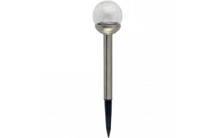 Lampa solara LED CRYSTAL Horoz. 0.06 W. 1.5 Lm. 6400 K. IP44. Metal/ Plastic. 37 cm. image