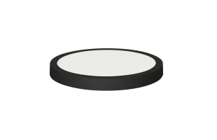 Plafoniera LED rotunda, 28 W, 6400 K, 1960 lm, negru, CAROLINE-28 Horoz image