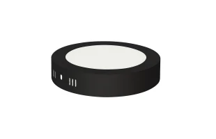Plafoniera LED rotunda, 18 W, 6400 K, 1300 lm, negru, CAROLINE-18 Horoz image