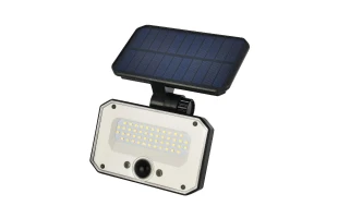 Proiector LED cu panou solar, 16 W, 1600 lm, 6400 K, IP65, SPARROW-16 Horoz image