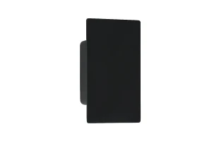 Aplica de perete decorativa, 2 W, 4200 K, 170 lm, negru, IP54, FACTOR-2 Horoz image