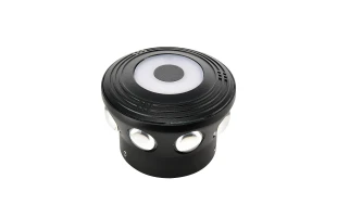 Aplica de perete decorativa, 9 W, 4200 K, 865 lm, negru, IP54, BOLERO-9 Horoz image