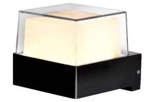 Aplica de perete, decorativa, 5W, 4200K, 450lm, negru, IP54, KING-5/S Horoz image