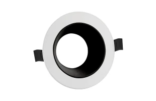 Spot LED rotund incastrat, 10 W, IP20, alb/negru, AZELYA-1 Horoz image