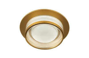 Spot LED rotund incastrat, 10 W, IP20, auriu, NANE Horoz image