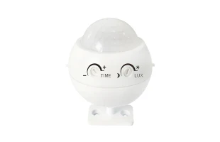 Senzor de miscare, montaj suprafata, 360 grade, max. 200 W, IP20, alb, NAVARA Horoz image