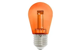 Bec LED FANTASY, 2 W, 96 lm, E27, portocaliu, Horoz image