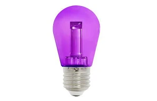 Bec LED FANTASY, 2 W, 30 lm, E27, violet, Horoz image