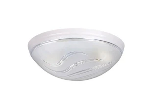 Plafon din plastic 'UFO BULUT' 'alb' cu dulie dubla Е27. 2х26W. 400-000-104 image