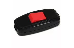 Intrerupator suspendabil, 6A, rosu - negru, TEB image