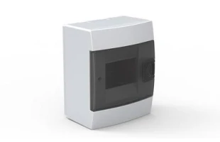 Tablou electric 4 module. montaj aparent. alb. Teb image