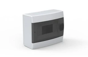 Tablou electric aplicat cu 8 module Teb. Alb. image