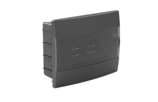 Tablou electric 12 module. montaj ingropat. negru. Teb image