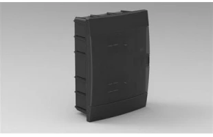 Tablou electric 16 module. montaj ingropat. negru. Teb image