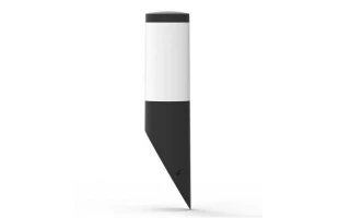 Felinar de gradina pe perete. Orkide 3. E27. 40cm. 45grad. negru. Teb image