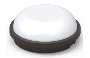 Plafon din plastic 15W 6400К 1500Lm IP65 rotund negru ARTOS image