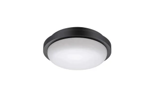 Corp de iluminat pentru tavan, 20 W, 6400K, 2000 lm, IP65, rotund, negru, TEB image