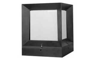 Felinar de gradina PRISM TEB Electric. E27. IP54. Negru. 21 x 27 cm. image