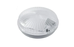 Plafon din plastic. Е27.IP65. 'НПП-60 '01''. alb image