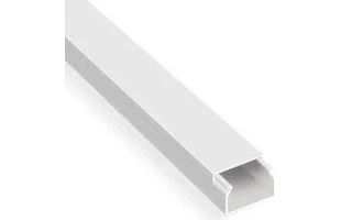 Canal cablu PVC, 20 x 10 mm, alb, Neomax image
