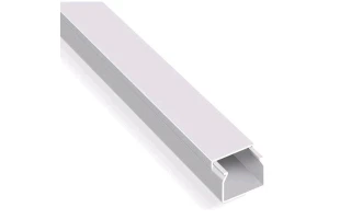 Canal cablu PVC cu inchidere dubla, 25 x 16 mm, alb, Neomax image