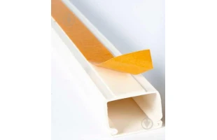 Canal cablu PVC cu banda adeziva, 15 x 10 mm, белый, Neomax image