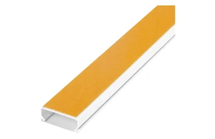 Canal cablu PVC cu banda adeziva, 16 x 16 mm, белый, Neomax image