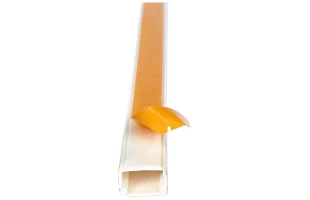 Canal cablu PVC cu banda adeziva, 20 x 10 mm, белый, Neomax image
