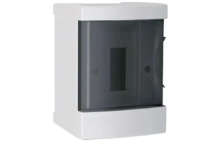 Tablou electric aplicat cu 2 module, alb, Neomax image