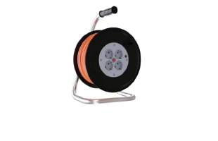 Prelungitor pe tambur cu protectie impotriva suprasarcinilor, 4 prize, 20 m, 3x1,0 mm2, Neomax image