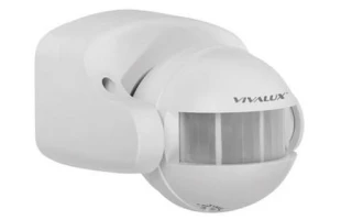 Senzor miscare. 180grad. alb. IP44. FLEX. Vivalux image