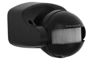 Senzor de miscare FLEX Vivalux. 180 grade. Negru. IP44. image