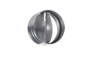 Conector cu clapeta antiretur rotund RSKT100 Europlast. D 100 mm. Metal. image